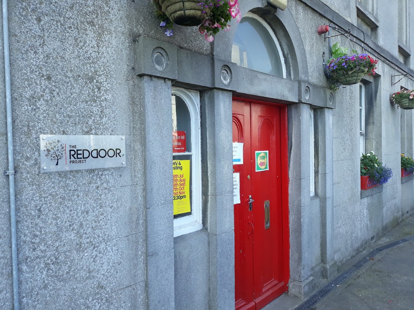 Red door
